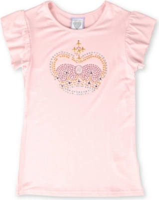 ANGELS FACE Rose Pink Crown t-shirt 2-11 years