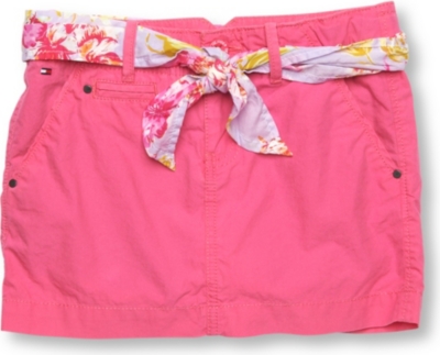 TOMMY HILFIGER Scarf-belt skirt 8-16 years (Fandango