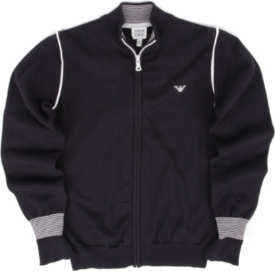 ARMANI JUNIOR Zip-up cardigan 10-16 years