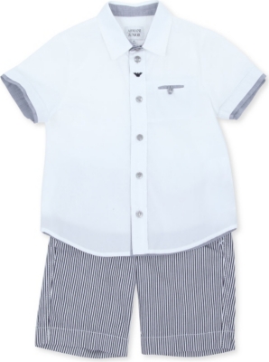 ARMANI JUNIOR Shirt and trousers set 2-8 years