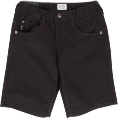 ARMANI JUNIOR Gabardine shorts 2-8 years