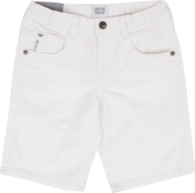 ARMANI JUNIOR Gabardine shorts 2-8 years