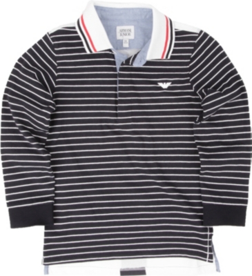 ARMANI JUNIOR Long sleeve polo shirt 2-8 years
