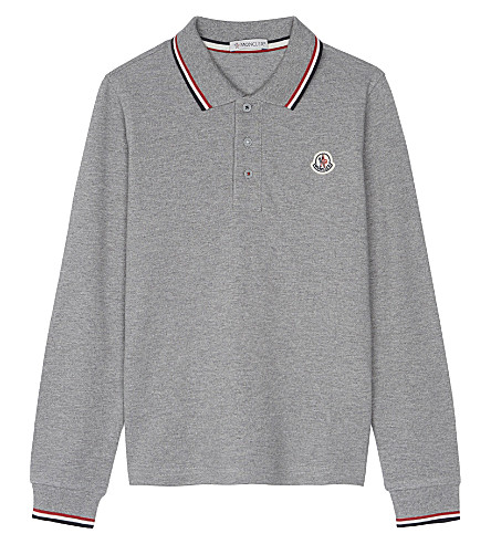 moncler black long sleeve polo moncler black long sleeve polo