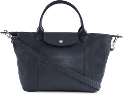 LONGCHAMP Le Pliage Cuir small handbag in marine