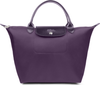 LONGCHAMP Plan&eacute;tes handbag in prune