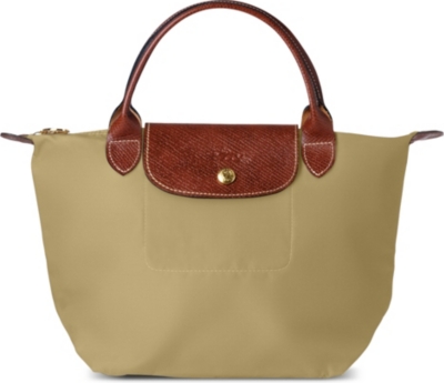 LONGCHAMP Le Pliage small handbag in cumin
