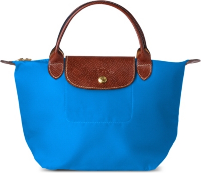 LONGCHAMP Le Pliage small handbag in ultra marine