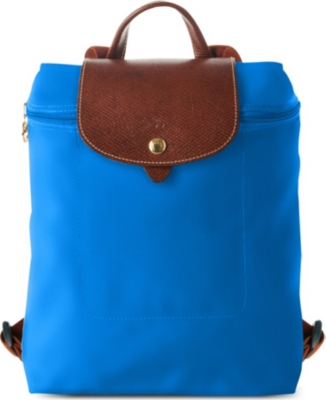 LONGCHAMP Le Pliage backpack in ultra marine