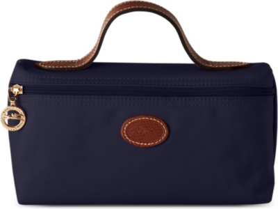 LONGCHAMP Le Pliage small make-up bag in navy