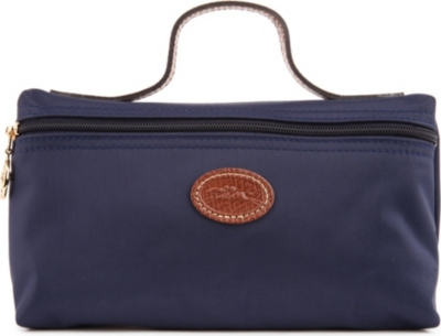 LONGCHAMP Le Pliage make-up bag in navy