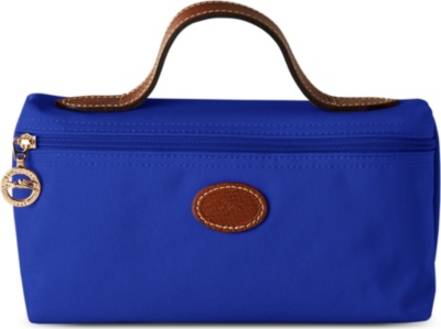 LONGCHAMP Le Pliage make-up bag in indigo