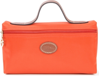 LONGCHAMP Le Pliage make-up bag in paprika