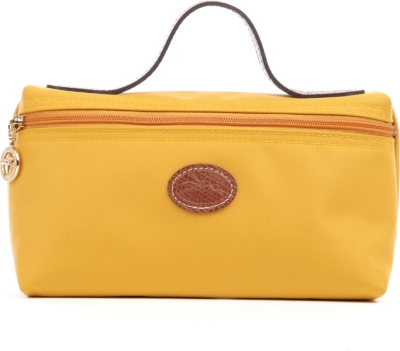 LONGCHAMP Le Pliage make-up bag in sunshine