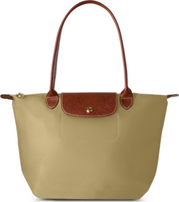 LONGCHAMP Le Pliage small shopper in cumin