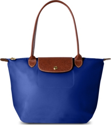 LONGCHAMP Le Pliage small shopper in indigo