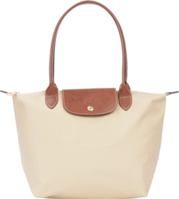 LONGCHAMP Le Pliage small shopper in sand