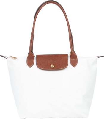 LONGCHAMP Le Pliage small shopper in white