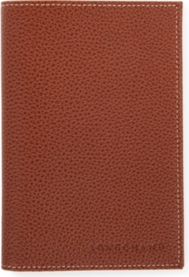 LONGCHAMP Veau Foulonne passport cover