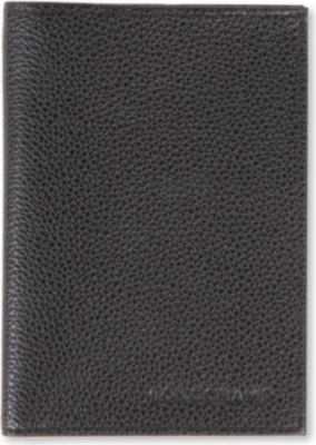 LONGCHAMP Veau Foulonne passport cover