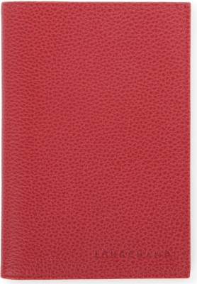 LONGCHAMP Veau Foulonne passport cover