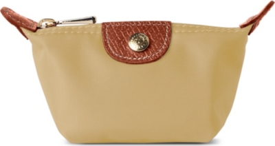 LONGCHAMP Le Pliage coin purse in cumin
