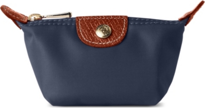 LONGCHAMP Le Pliage small coin purse in taupe
