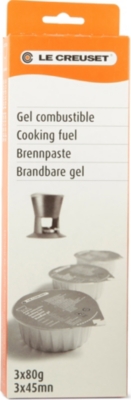 LE CREUSET Firestar cooking fuel for fondue burner