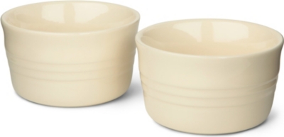 LE CREUSET Gelato pair of stoneware ramekins