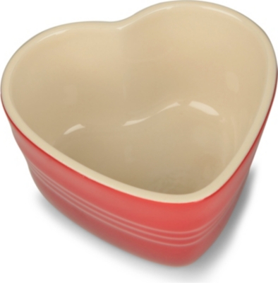 LE CREUSET Stoneware heart-shaped mini ramekin