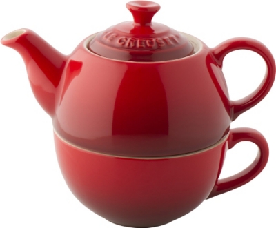 LE CREUSET Tea For One teapot and mug set