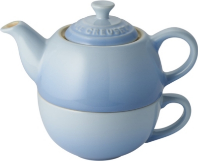 LE CREUSET Tea For One teapot and mug set