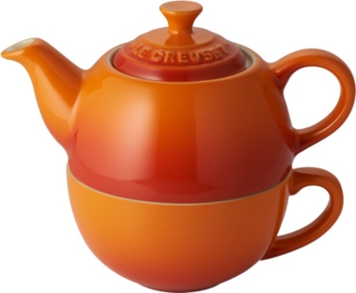LE CREUSET Tea For One teapot and mug set