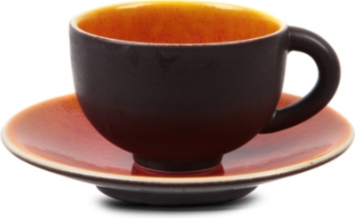 JARS Tourron mocha cup and saucer