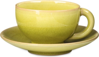 JARS Tilleul tea cup and saucer