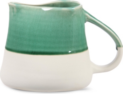 JARS Emeraude stoneware pitcher