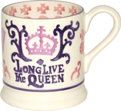 EMMA BRIDGEWATER Coronation half pint mug