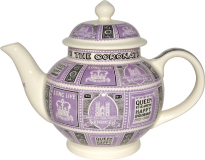 EMMA BRIDGEWATER Coronation teapot