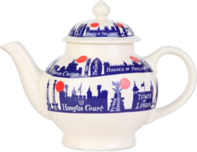 EMMA BRIDGEWATER Skyline four-cup teapot