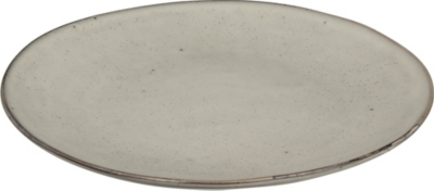BROSTE: Nordic Sand stoneware dinner plate