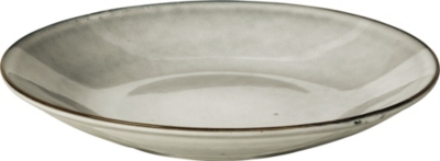 BROSTE: Nordic Sand stoneware pasta plate