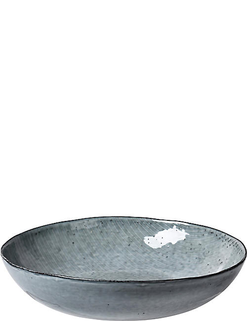 BROSTE: Nordic Sea stoneware salad bowl