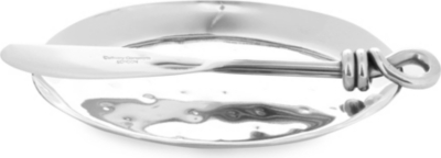 CULINARY CONCEPTS Butter dish and knife