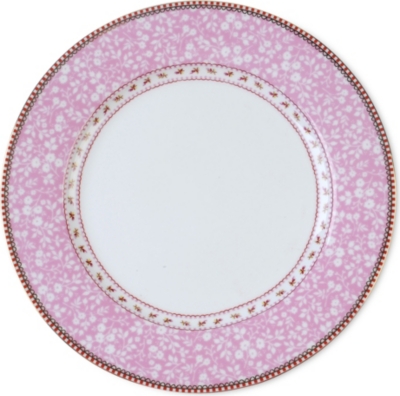 PIP STUDIO Pink plate 26.5cm