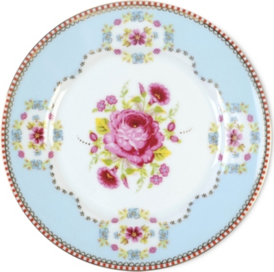 PIP STUDIO Blue cake plate 17cm