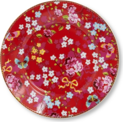 PIP STUDIO Pink side plate 17cm
