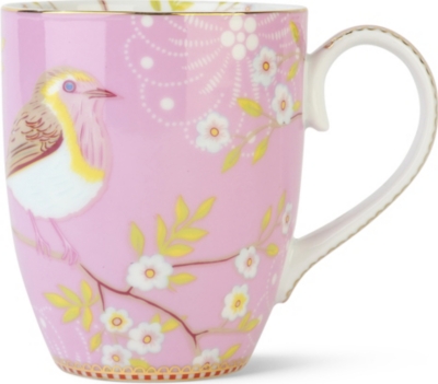 PIP STUDIO Large pink early bird mug