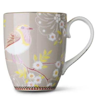 PIP STUDIO Large khaki early bird mug