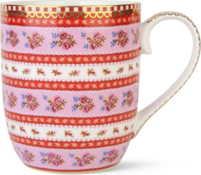 PIP STUDIO Small pink ribbon rose mug