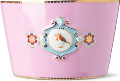 PIP STUDIO Love Birds bowl pink 12.5cm